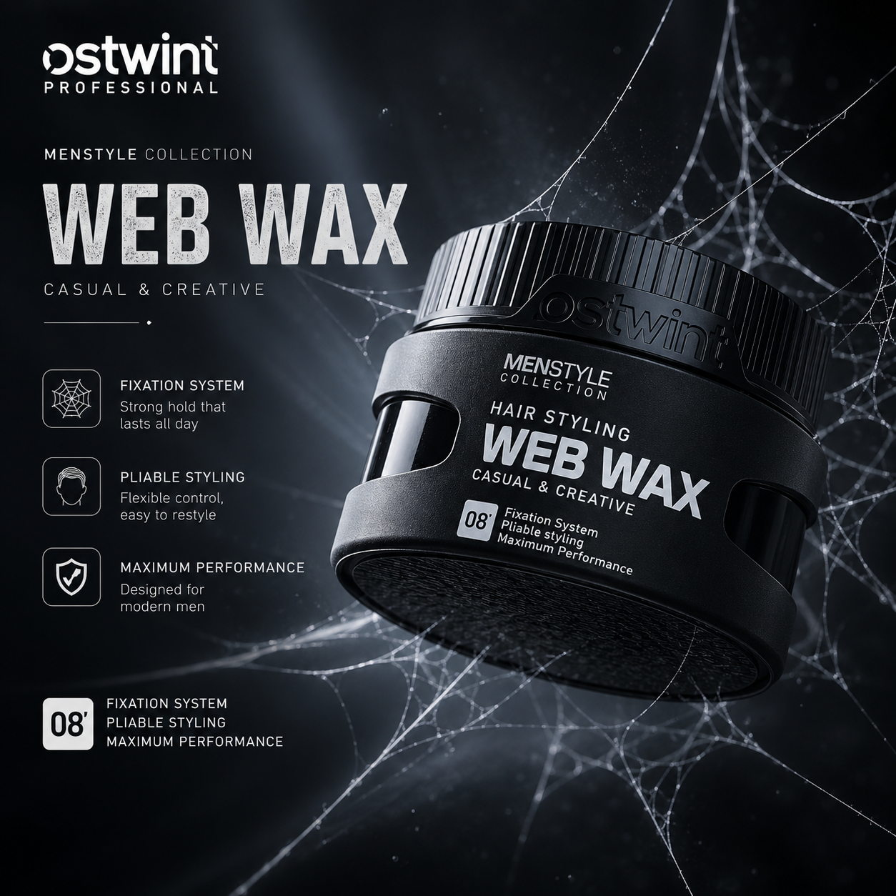 Ceara de par spider web wax Ostwint 08 - 150ml