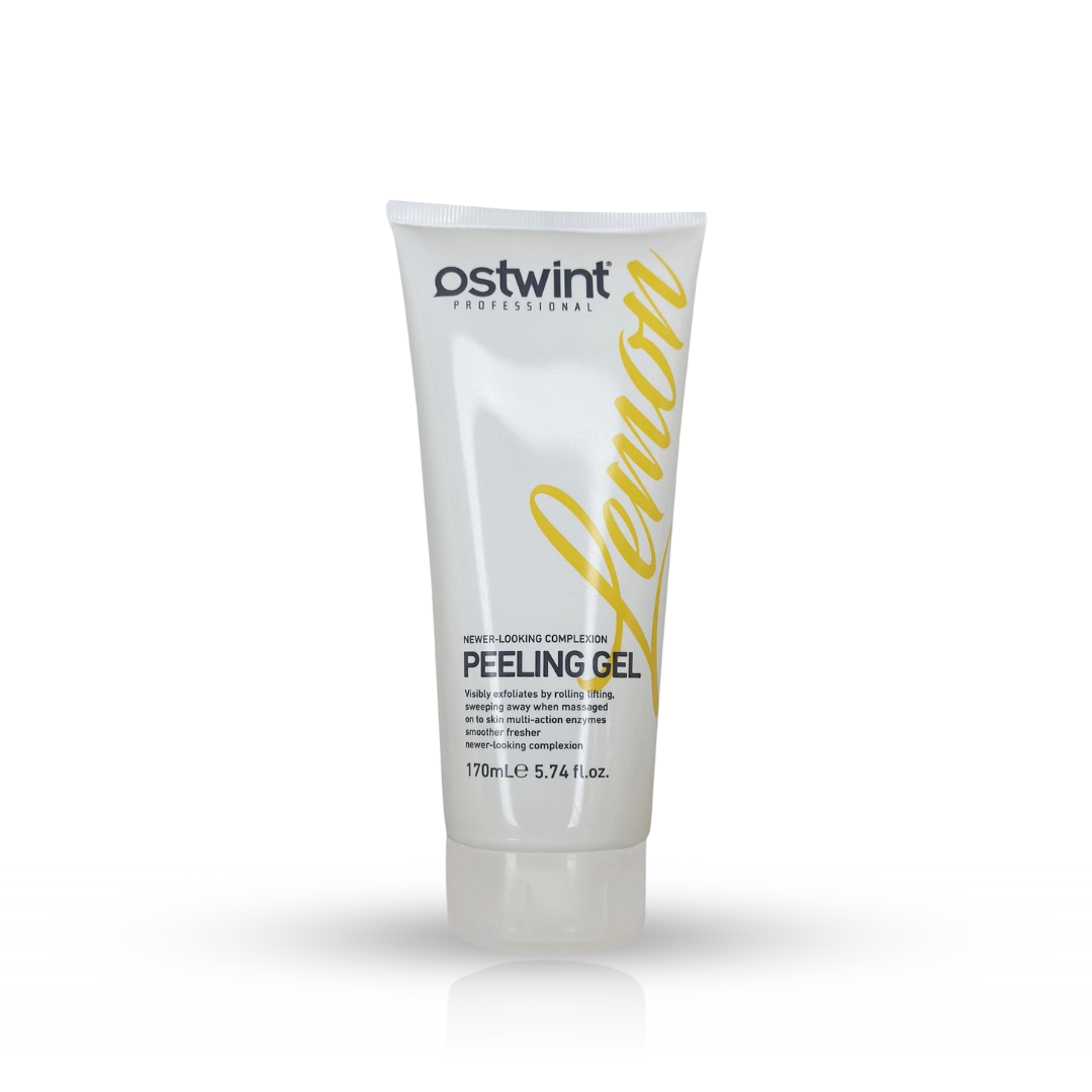Gel peeling pentru ingrijire Completa a pielii aroma de lamaie Ostwint - 170ml