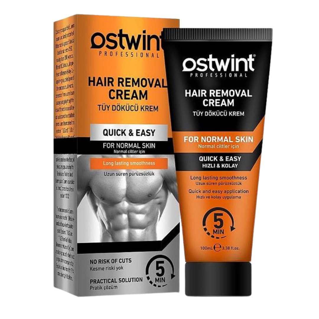 Crema depilatoare pentru piele normala Ostwint - 100ml (barbati) - Ostwint