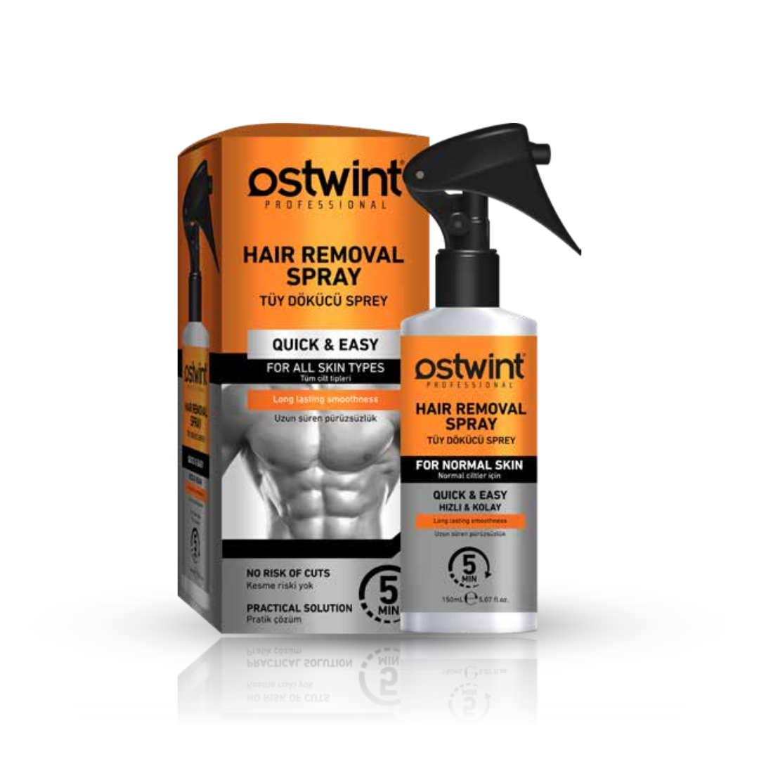 Spray depilator pentru toate tipurile de piele Ostwint - 150ml