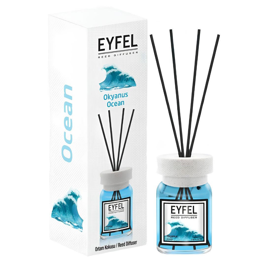 Odorizant de camera cu bete 120ml, Ocean, Eyfel