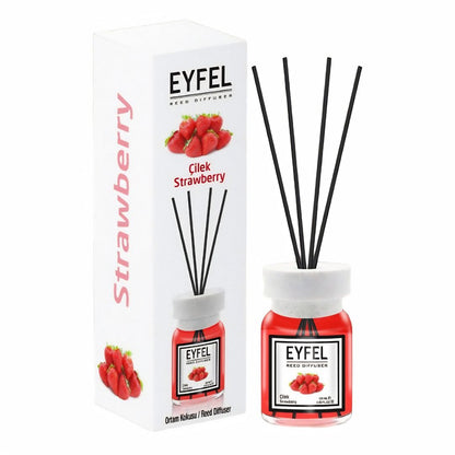 Odorizant de camera cu bete 120ml, Strawberry, Eyfel