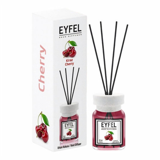 Odorizant de camera cu bete 120ml, Cherry, Eyfel