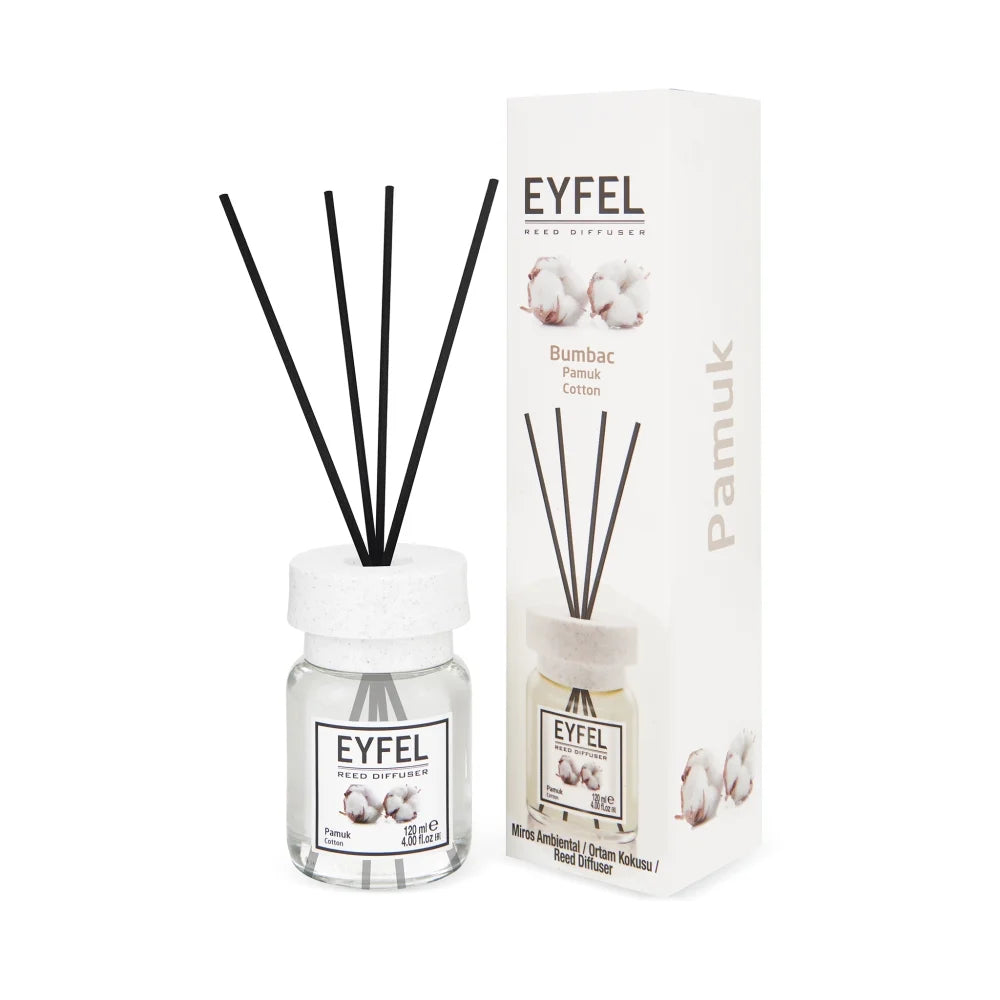 Odorizant de camera cu bete 120ml, Cotton, Eyfel