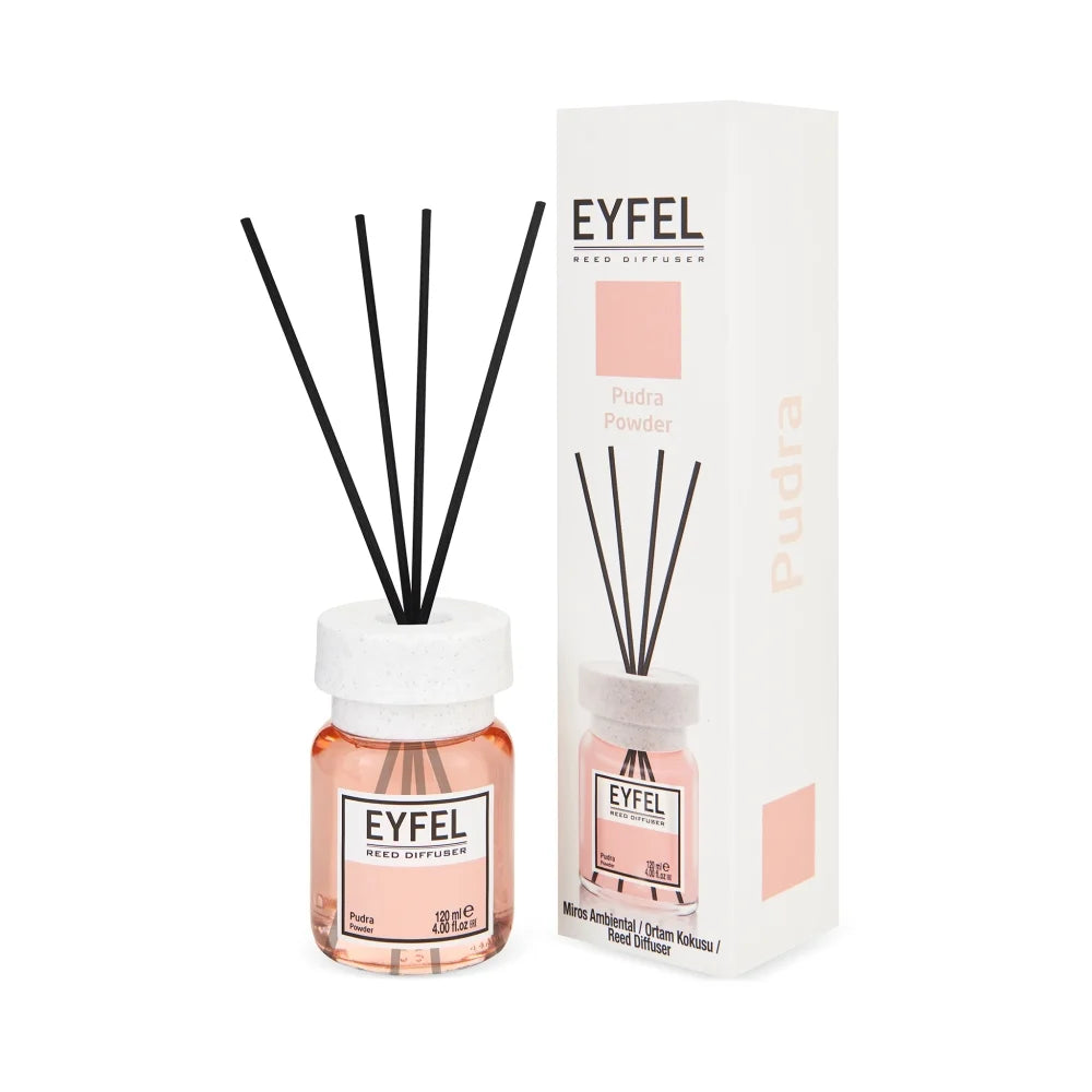 Odorizant de camera cu bete 120ml, Powder, Eyfel