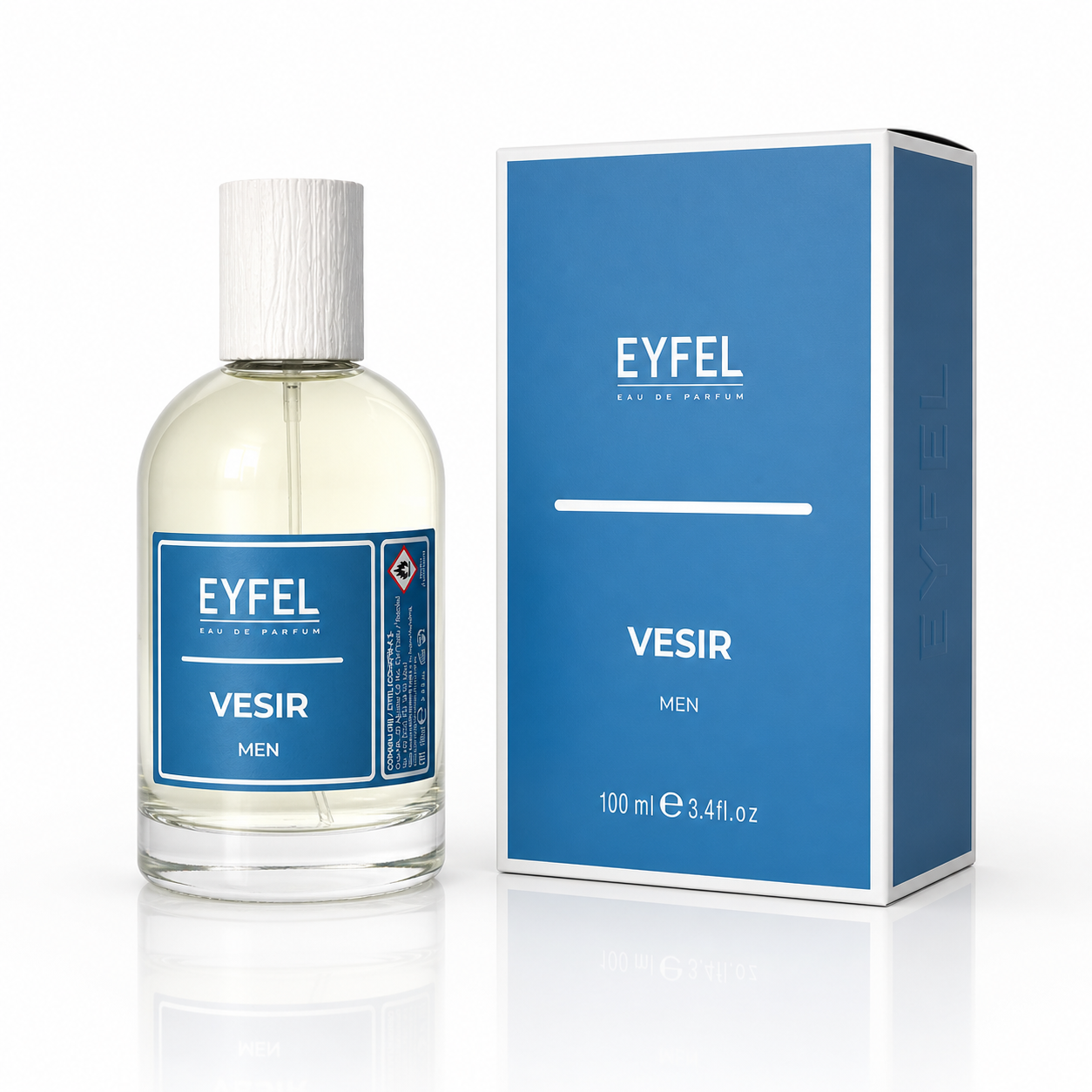 Apa de Parfum Barbati EYFEL VESIR 100ml – Marin si Citric