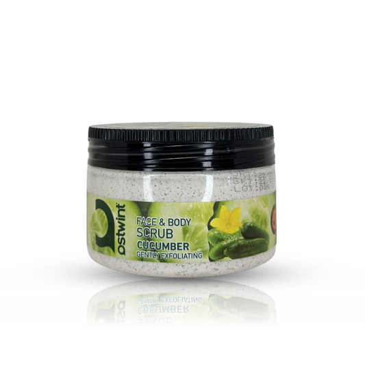 Scrub Exfoliant pentru Fata si Corp cu Castravete Ostwint - 300ml