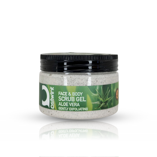 Scrub Exfoliant pentru Fata si Corp cu Aroma de Aloe Vera Ostwint - 300ml