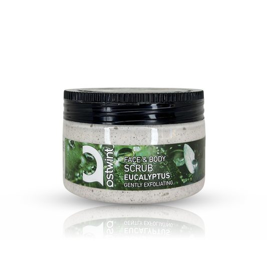 Scrub Exfoliant pentru Fata si Corp cu Eucalipt Ostwint - 300ml