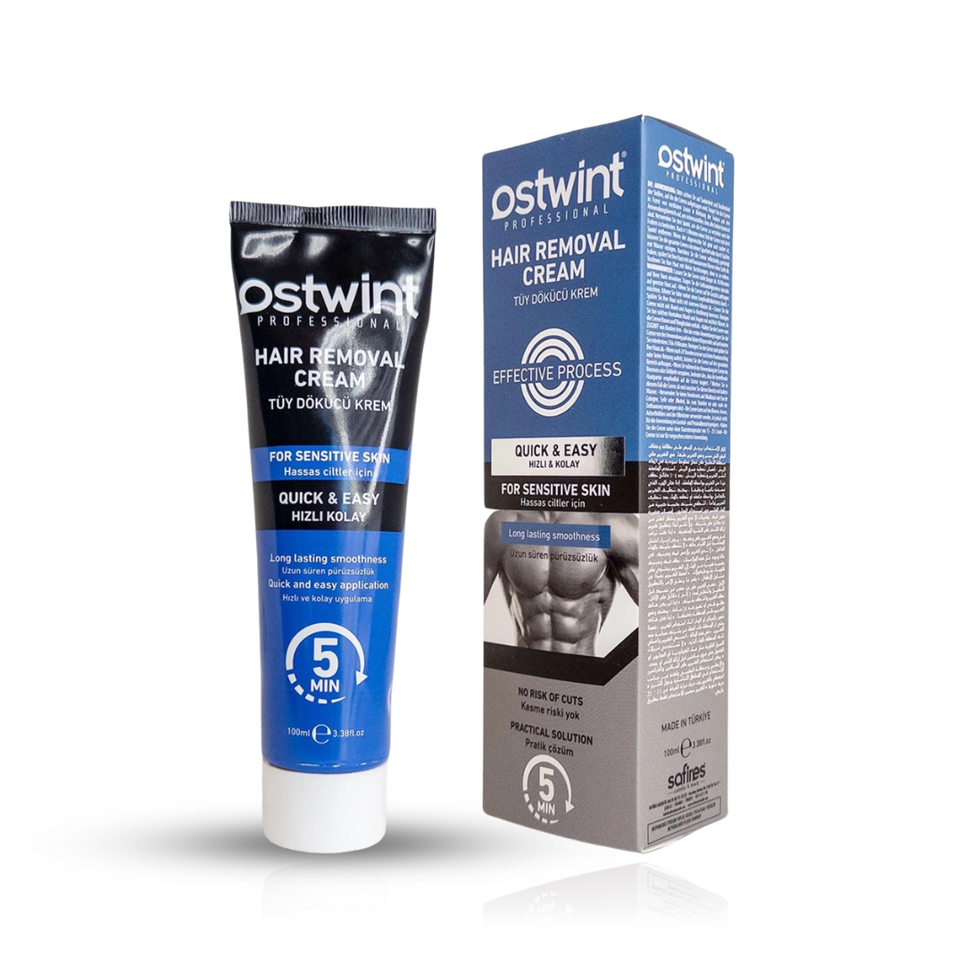 Crema depilatoare pentru piele normala Ostwint - 100ml (barbati)