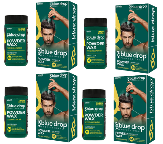Pachet 4x Pudra de volum Styling Matte Look Blue Drop 15g