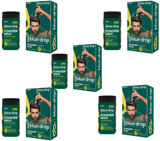 Pachet 5x Pudra de volum Styling Matte Look Blue Drop 15g