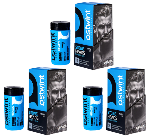 Pachet 3x Pudra de volum Styling Ostwint Hard Powder 20g