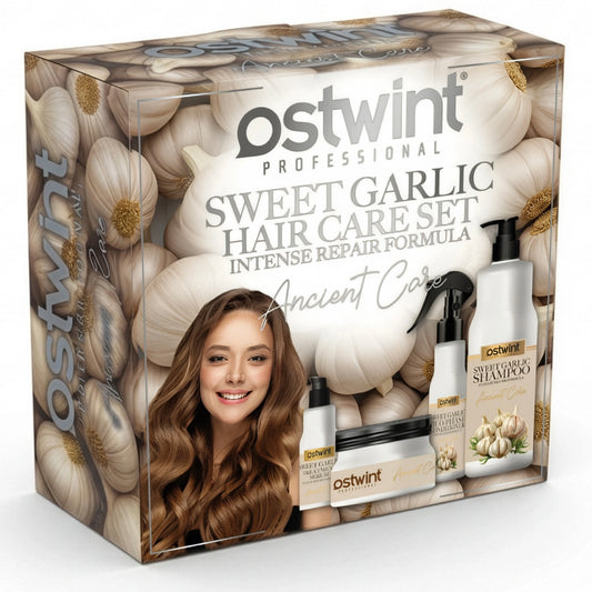 Set ingrijire par cu Usturoi Hair Potion Ostwint - 1200ml