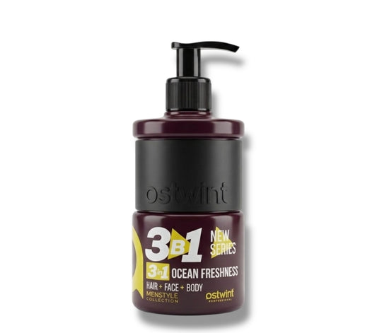Gel de dus 3 in 1 Ocean Freshness Ingrijire Completa pentru Barbati Ostwint - 250 ml