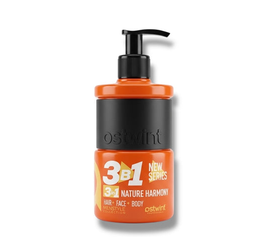 Gel de dus 3 in 1 Nature Harmony Ingrijire Completa pentru Barbati Ostwint - 250 ml