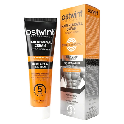 Crema depilatoare pentru piele normala Ostwint - 100ml (barbati)