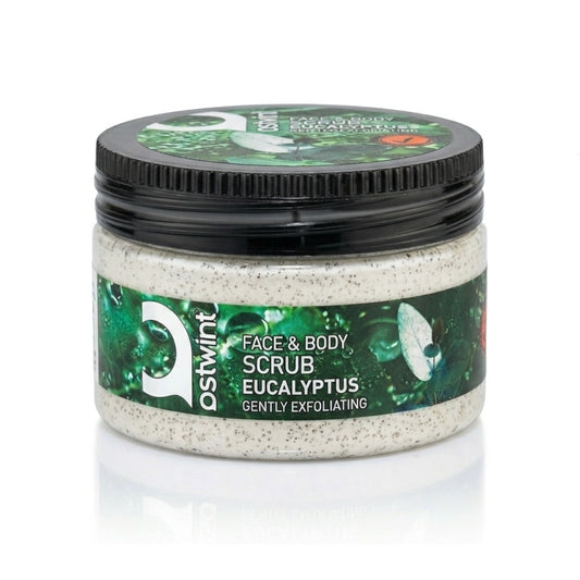 Scrub Exfoliant pentru Fata si Corp cu Eucalipt Ostwint - 300ml