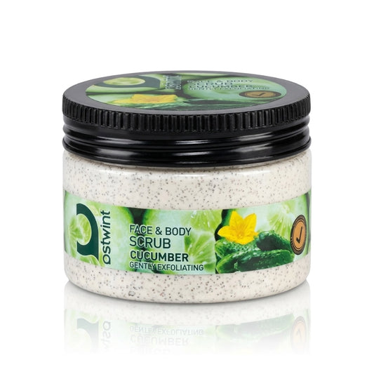 Scrub Exfoliant pentru Fata si Corp cu Castravete Ostwint - 300ml