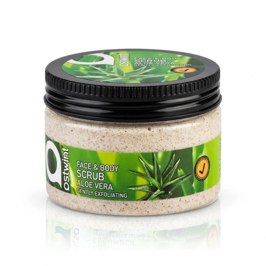 Scrub Exfoliant pentru Fata si Corp cu Aroma de Aloe Vera Ostwint - 300ml