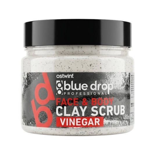 Scrub din Argila pentru fata si corp cu otet Blue Drop - 480ml