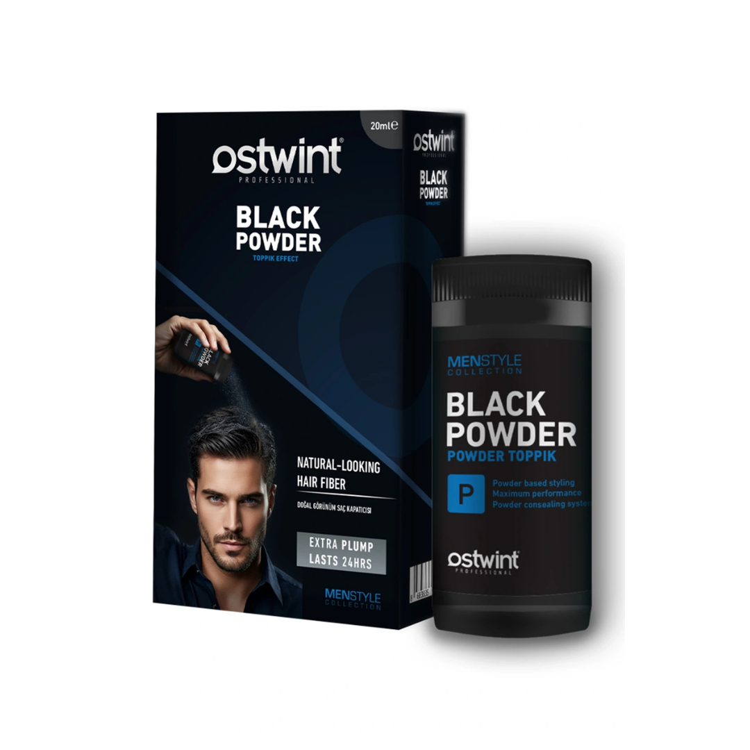 Ostwint Black Powder Wax - Pentru par negru si rar - 20 ml