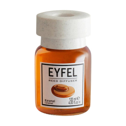 Odorizant de camera cu bete 120ml, Caramel, Eyfel