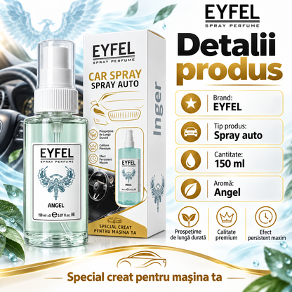 Odorizant Camera/Auto Eyfel, parfum spray, Angel, 150 ml