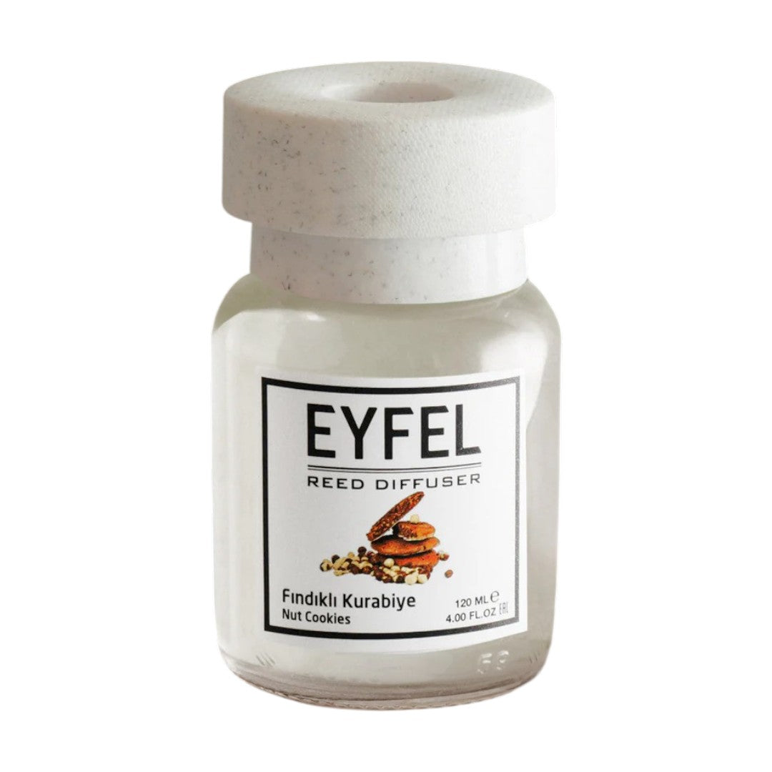 Odorizant de camera cu bete 120ml, Nut Cookies, Eyfel