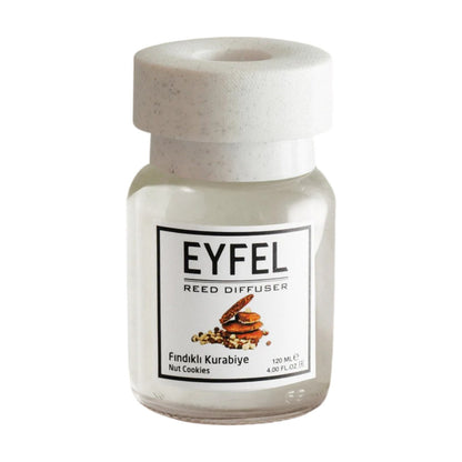 Odorizant de camera cu bete 120ml, Nut Cookies, Eyfel