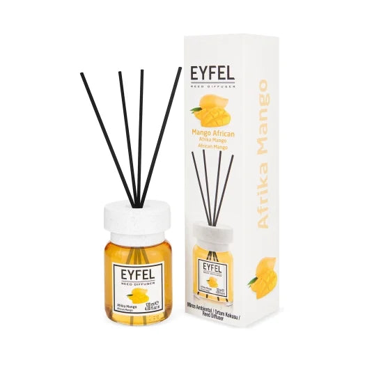 Odorizant de camera cu bete 120ml, Mango African, Eyfel