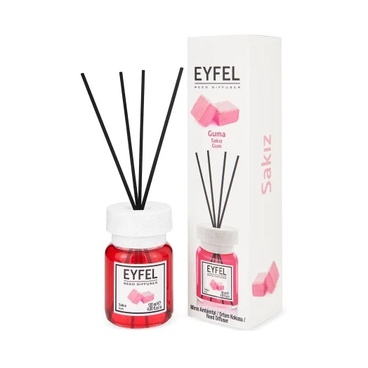 Odorizant de camera cu bete 120ml, Gum, Eyfel