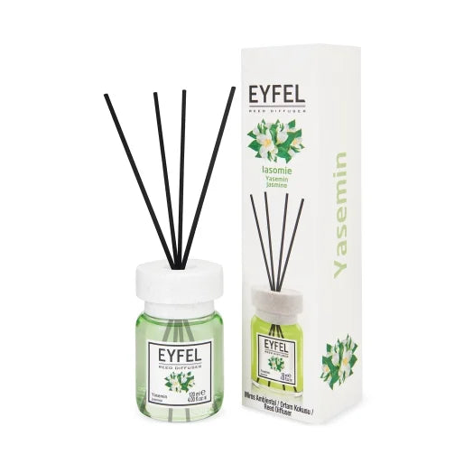 Odorizant de camera cu bete 120ml, Jasmine, Eyfel