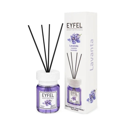 Odorizant de camera cu bete 120ml, Lavender, Eyfel