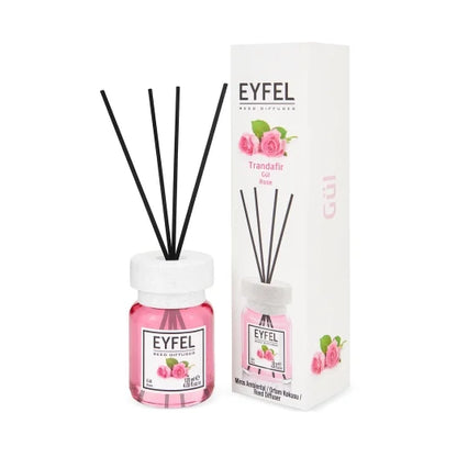 Odorizant de camera cu bete 120ml, Rose, Eyfel